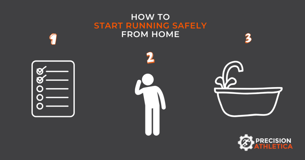 How to Start Running Safely from Home