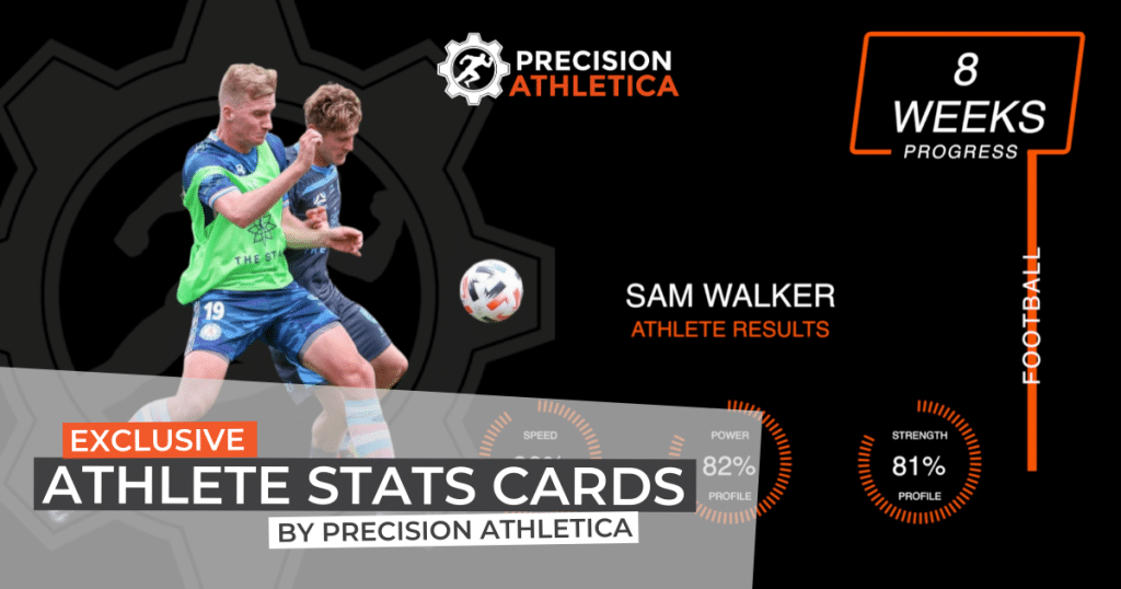 Athlete Stats Cards by Precision Athletica