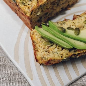 Zucchini, Sweet Potato and Spinach Loaf
