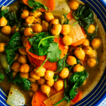 Curried Kale and Chickpea Soup